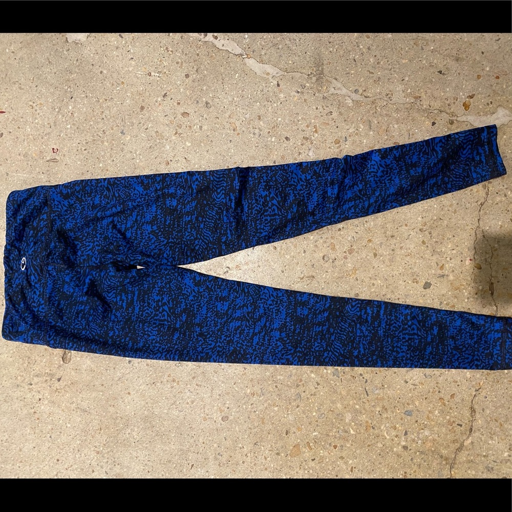 Blue/black target Small leggings